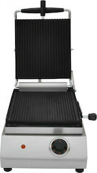 ΤζεΘάν Τ302 Commercial Sandwich Maker with Ribbed Top and Ribbed Bottom 1600W