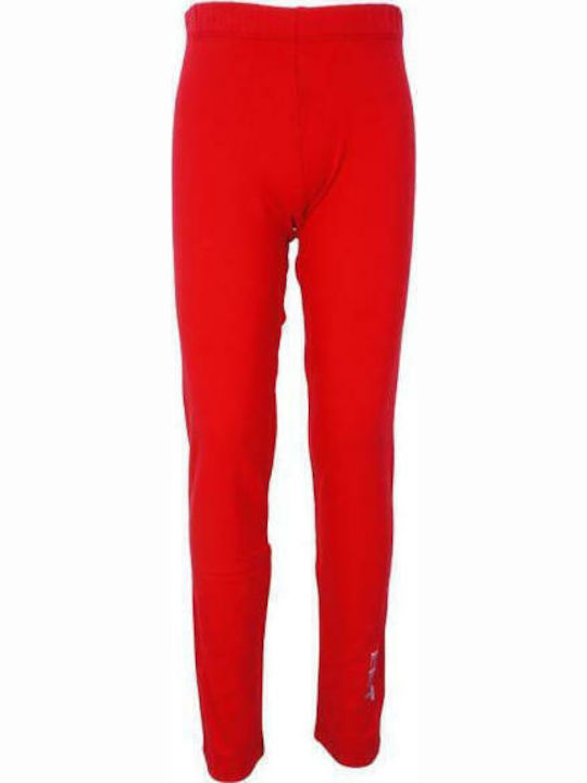 Evita Kinder Leggings Lang Rot