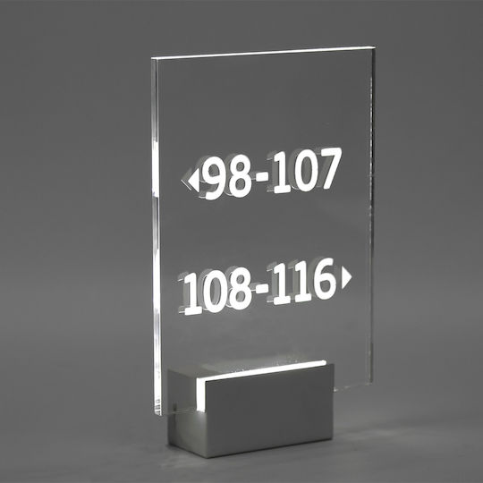 VK Lighting Decorative Lamp Transparent