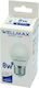 Wellmax LED Bulb 8W for Socket E27 and Shape G45 Cool White 600lm