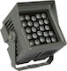 VK Lighting Στεγανός Προβολέας LED 48W RGB IP65