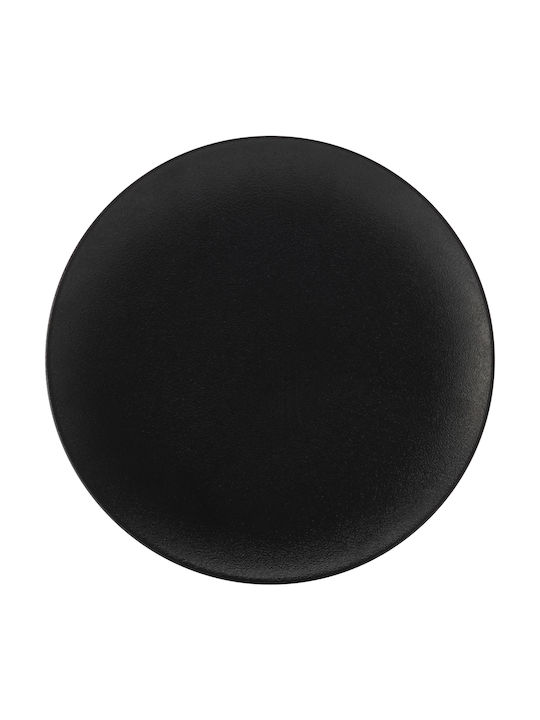 Maxwell & Williams Round Porcelain Serving Platter Caviar Black Black Ø40cm