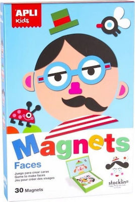 Apli Kids Joc de construcție magnetic Portraits Design pentru copii de 3++ ani