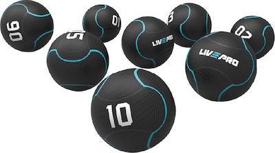 Live Pro Medicine Ball 28.6cm 7kg Black