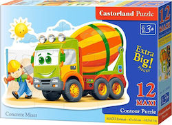 Kinderpuzzle Concrete Mixer 12pcs Castorland