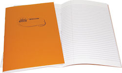 Skag Notebook Essay (with Margin) A4 50 Sheets P.P Orange 1pcs