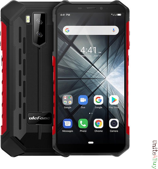 Ulefone Armor X3 Dual SIM (2/32GB) Ανθεκτικό Smartphone Κόκκινο