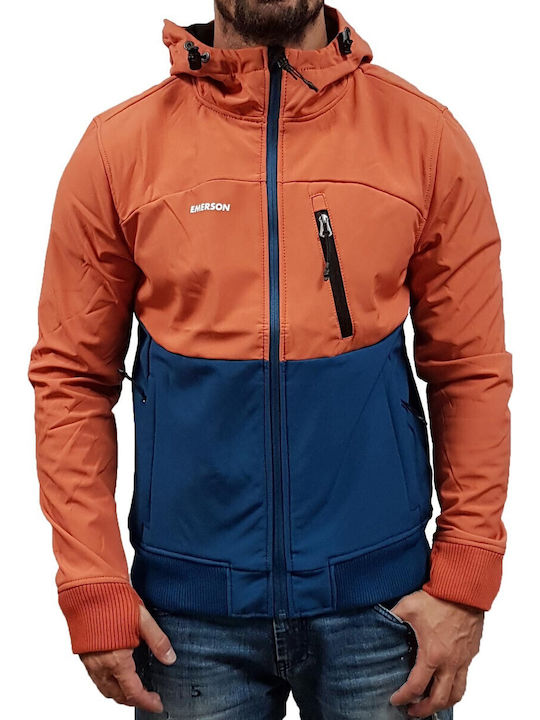 Winter Jacke Orange