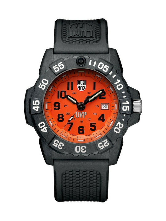 A.3057.WO Watch with Black Rubber Strap