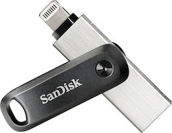 Sandisk iXpand 256GB USB 3.1 Stick cu conexiune Fulgerul & USB-A Negru