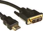 Cablu DVI-D de sex masculin - HDMI de sex masculin 1.8m Negru (NG-HDMI-DVID-2M)