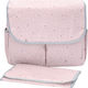 My Bag's Diaper Handbag Leaf Pink 38x30cm