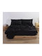Nef-Nef Homeware Sheet for Single Bed 170x270cm. Basic 1136-Black