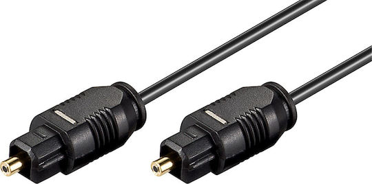 Goobay Optical Audio Cable TOS male - TOS male Μαύρο 5m (51219)