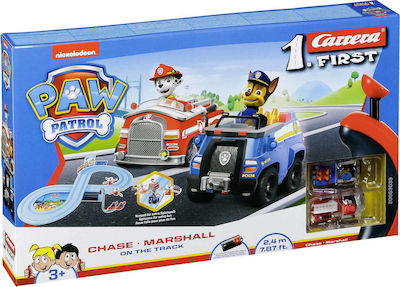 Carrera Slot 1.First: Paw Patrol - Chase & Marshall On the Track 1:50 (20063033)