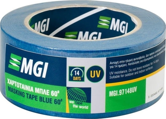 MGI Paper Tape 30mm x 40m UV Blue 97148