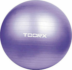 Toorx Μπάλα Pilates 75cm, 1.35kg σε μωβ χρώμα