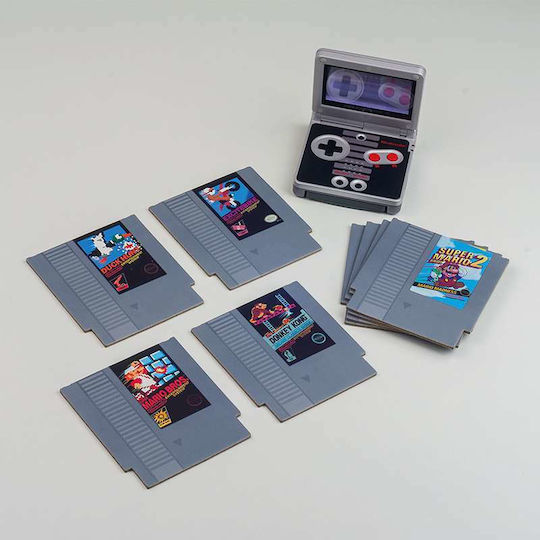 Paladone Plastic Multicolour Coasters Super Mario 8pcs Paladone Plastic Multicolour Coasters Super Mario 8pcs