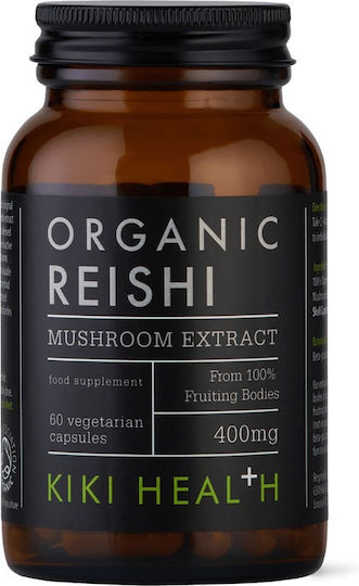 Kiki Health Organic Reishi 400mg 60 φυτικές κάψουλες