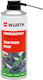 Wurth Fettspray 400ml 1Stück Granatschwarz