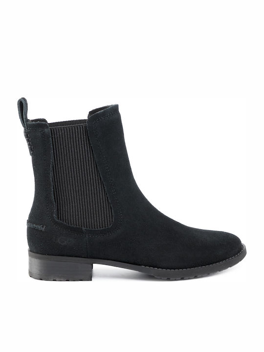 Hillhurst II Suede Γυναικεία Chelsea Μποτάκια Μαύρα