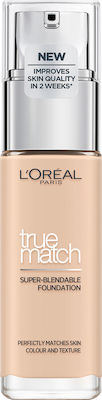 L'Oreal Paris True Match Super Blendable Liquid Make Up SPF17 0.5N Porcelain 30ml