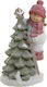 Inart Beleuchtet Weihnachtliche Figur Kleinkind Höhe 51cm mit Musik