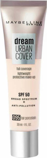 Maybelline Dream Urban Cover Liquid Foundation SPF50 095 Fair Porcelain 30ml