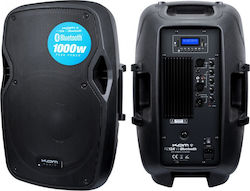 Kam RZ12ABT Active Speaker PA 250W with Woofer 12" 36x32x58cm.