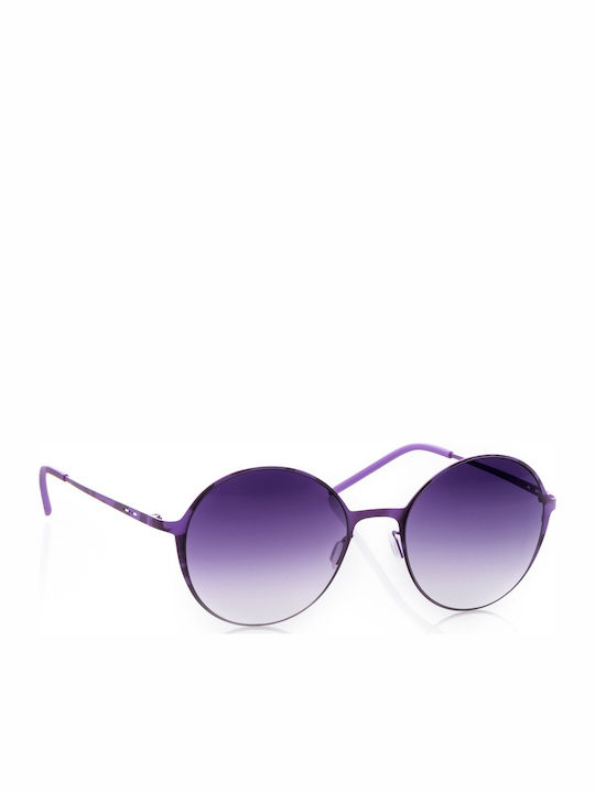 Italia Independent Women's Sunglasses with Purple Metal Frame 0201.144.000