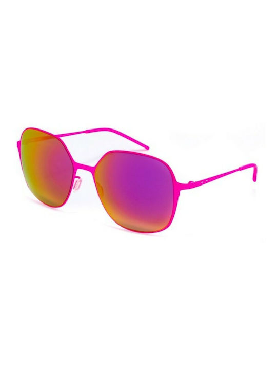 Italia Independent Women's Sunglasses with Pink Metal Frame 0202.018.000