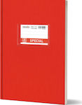 Typotrust Notebook Ruled B5 80 Sheets Special Plastic Label 1pcs