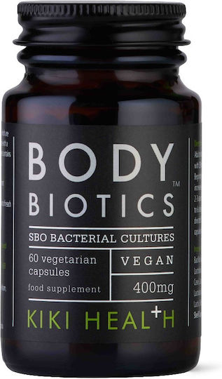 Kiki Health Body Biotics Tablets Συμπλήρωμα με Προβιοτικά & Πρεβιοτικά 400mg 60 φυτικές κάψουλες