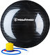 Ruilin 500506 55cm Μπάλα Pilates 55cm σε Γκρι Χρώμα