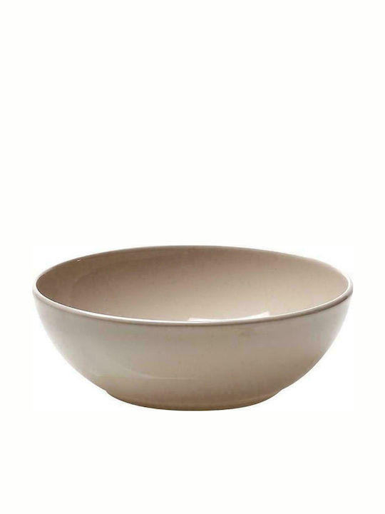 Espiel Ceramic Salad Bowl Coffee 19x19x7cm