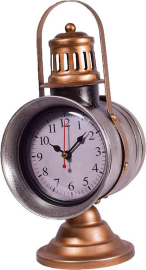 SP Souliotis Lantern Analog Tabletop Clock