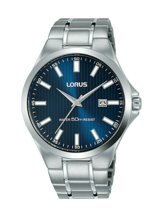 Lorus Watch Battery with Silver Metal Bracelet RH993KX9