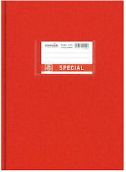Typotrust Notebook Hand Writting Practice Book (Picture Space) B5 50 Sheets Special Red 1pcs