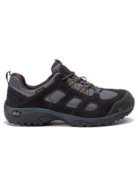 Jack Wolfskin Vojo Hike 2 Texapore Low Ανδρικά Ορειβατικά Παπούτσια Αδιάβροχα Γκρι