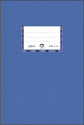 Typotrust Notebook Ruled B5 50 Sheets Alpha Blue 1pcs