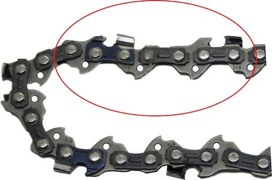 Visco Parts 143-44ST Αλυσίδα Αλυσοπρίονου με Βήμα 3/8"LP, Πάχος Οδηγών .043"-1.1mm & Αριθμό Οδηγών 44Ε