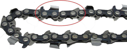 Visco Parts 863-66ΔΓ Αλυσίδα Αλυσοπρίονου με Βήμα 3/8", Πάχος Οδηγών .063"-1.6mm & Αριθμό Οδηγών 66Ε