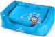 Rogz Dog Bed Canapea Pat Câine Albastru 56x35cm.