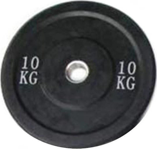 Viking Bumper Plates 104911 Set of Plates Olympic Type Rubber 1 x 10kg Φ50mm