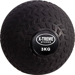 X-FIT Medicine Balls Slam 3kg in Black Color