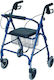 Brother Medical Foldable Rollator Blue