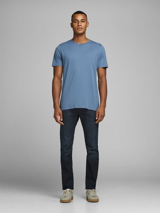 Jack & Jones Pantaloni De Blugi Slim Straight Fit Albastru Denim
