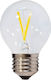 Optonica SP2-A2 LED-Lampe 2W 76mm für Fassung E27 und Form G45 Warmes Weiß 200lm