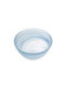 Espiel Atlas Glass Salad Bowl Blue 21x21cm