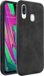 Forcell Silicone Back Cover Black (Galaxy A40)